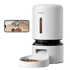 PETLIBRO automatic cat feeder in white with built-in camera and WiFi app control