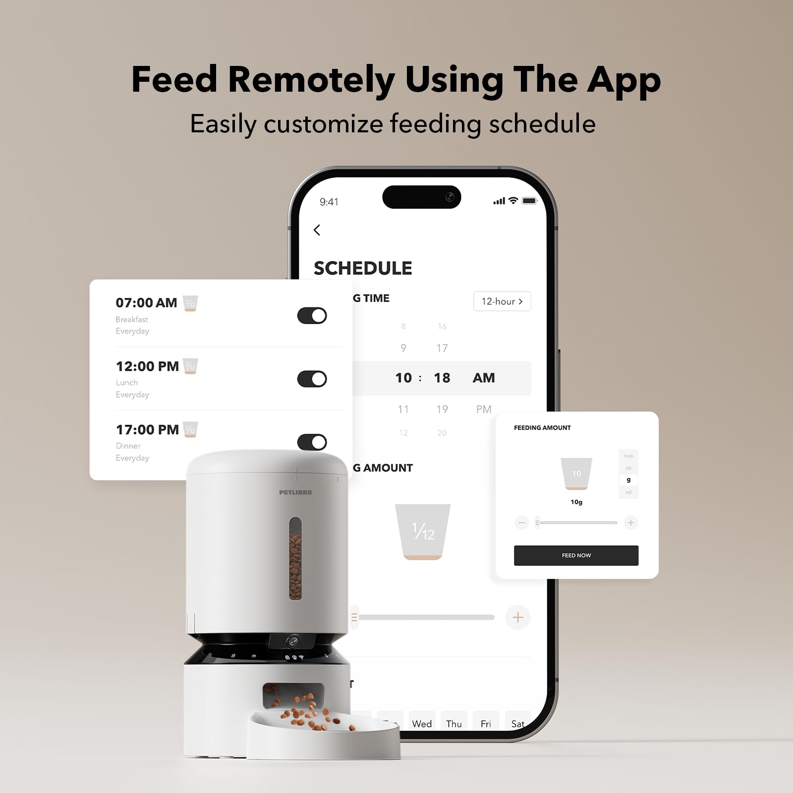 PETLIBRO Automatic Cat Feeder with Camera