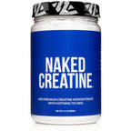 NAKED Pure Micronized Creatine Monohydrate powder unflavored 500g bag 100 servings