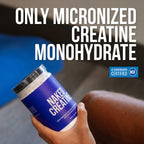 NAKED Pure Creatine Monohydrate Powder — Unflavored, 100 Servings