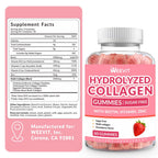 WEEVIT Sugar-Free Collagen Gummies — Biotin, Vitamin C, D & B12