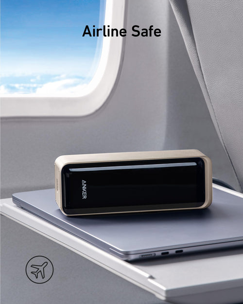 ANKER Prime Power Bank, 27,650mAh 3-Port 250W Portable Charger for Travel, TSA-Approved, Smart App, for MacBook Pro/Air, iPhone 16/15/14 Series, Samsung, Laptops, and More