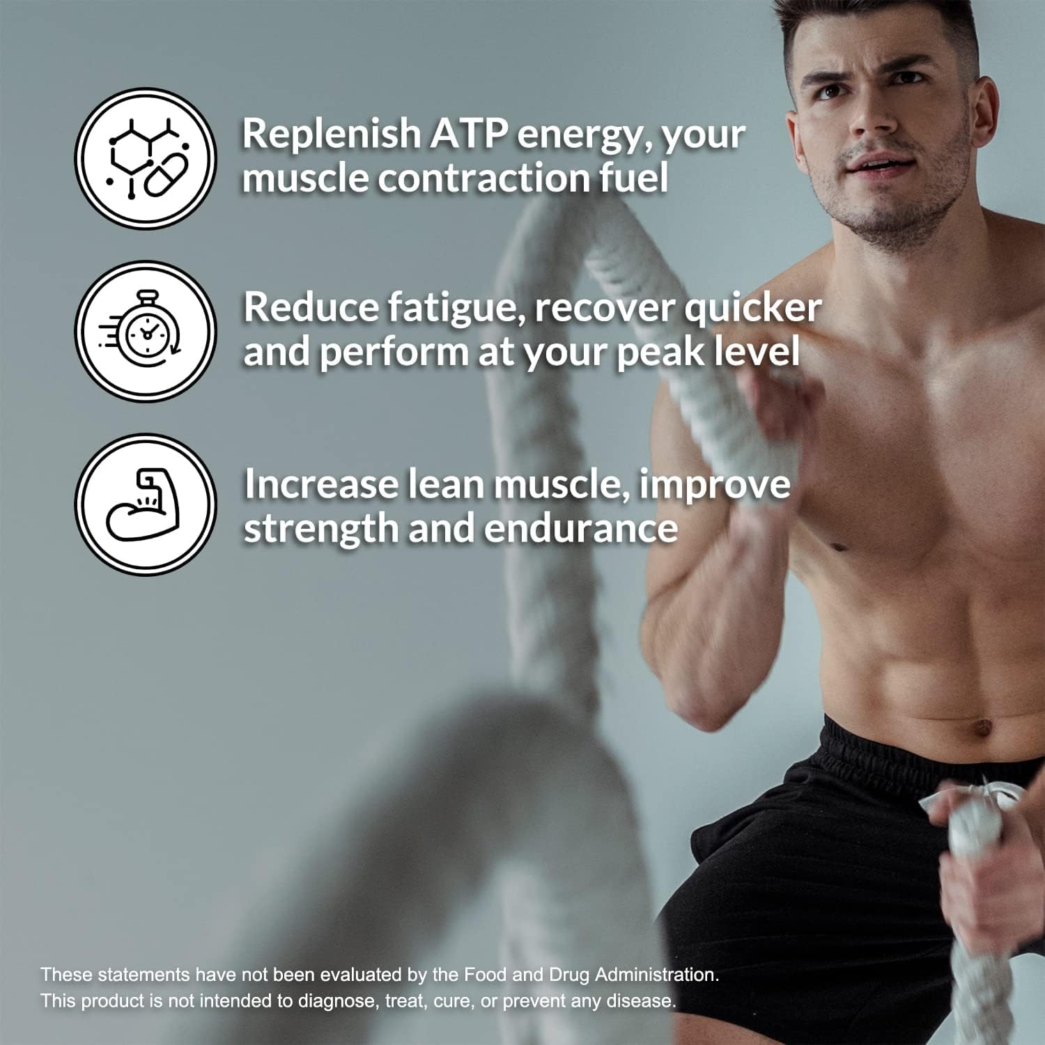 NAKED Pure Creatine Monohydrate Powder — Unflavored, 100 Servings