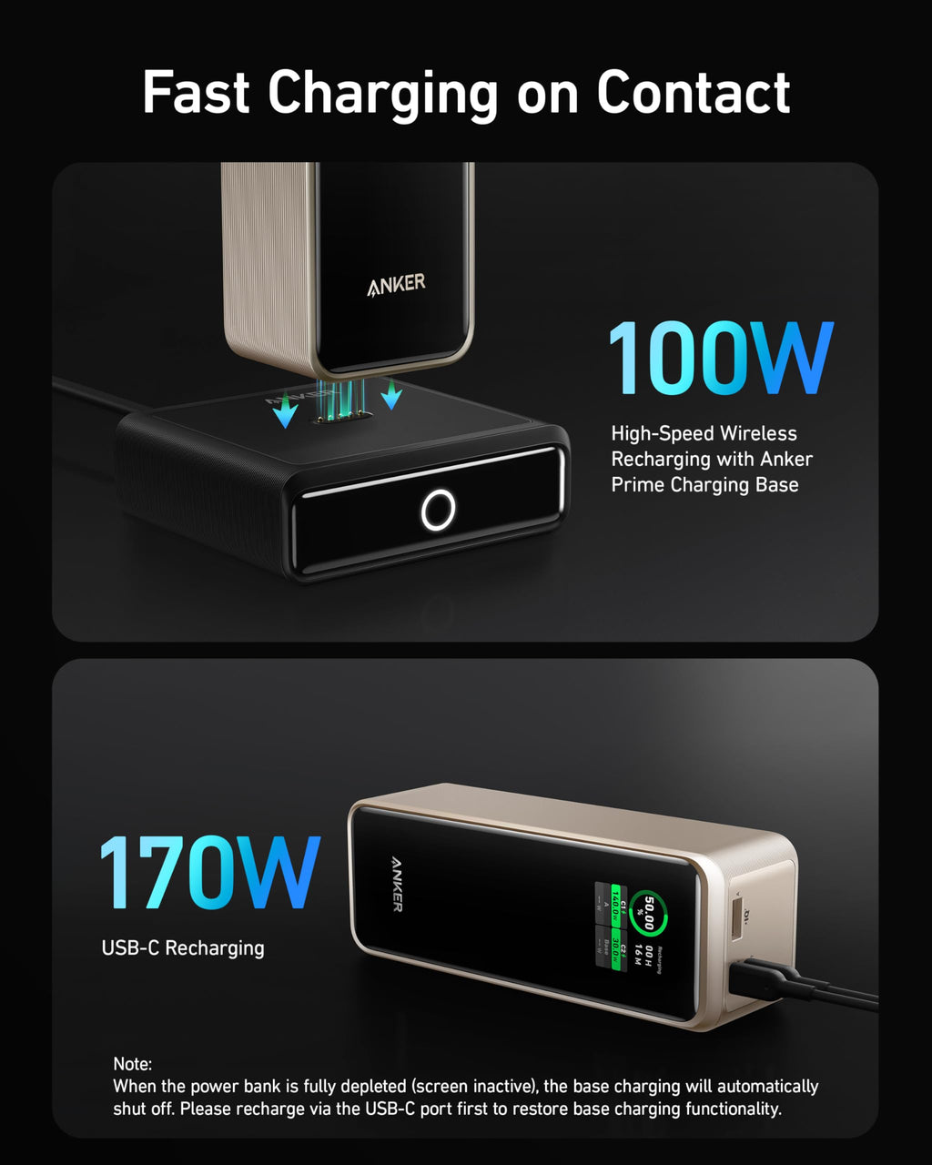 ANKER Prime Power Bank, 27,650mAh 3-Port 250W Portable Charger for Travel, TSA-Approved, Smart App, for MacBook Pro/Air, iPhone 16/15/14 Series, Samsung, Laptops, and More