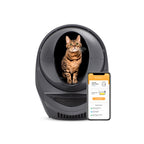 Litter-Robot 3 Connect self-cleaning automatic litter box in grey with app monitoring