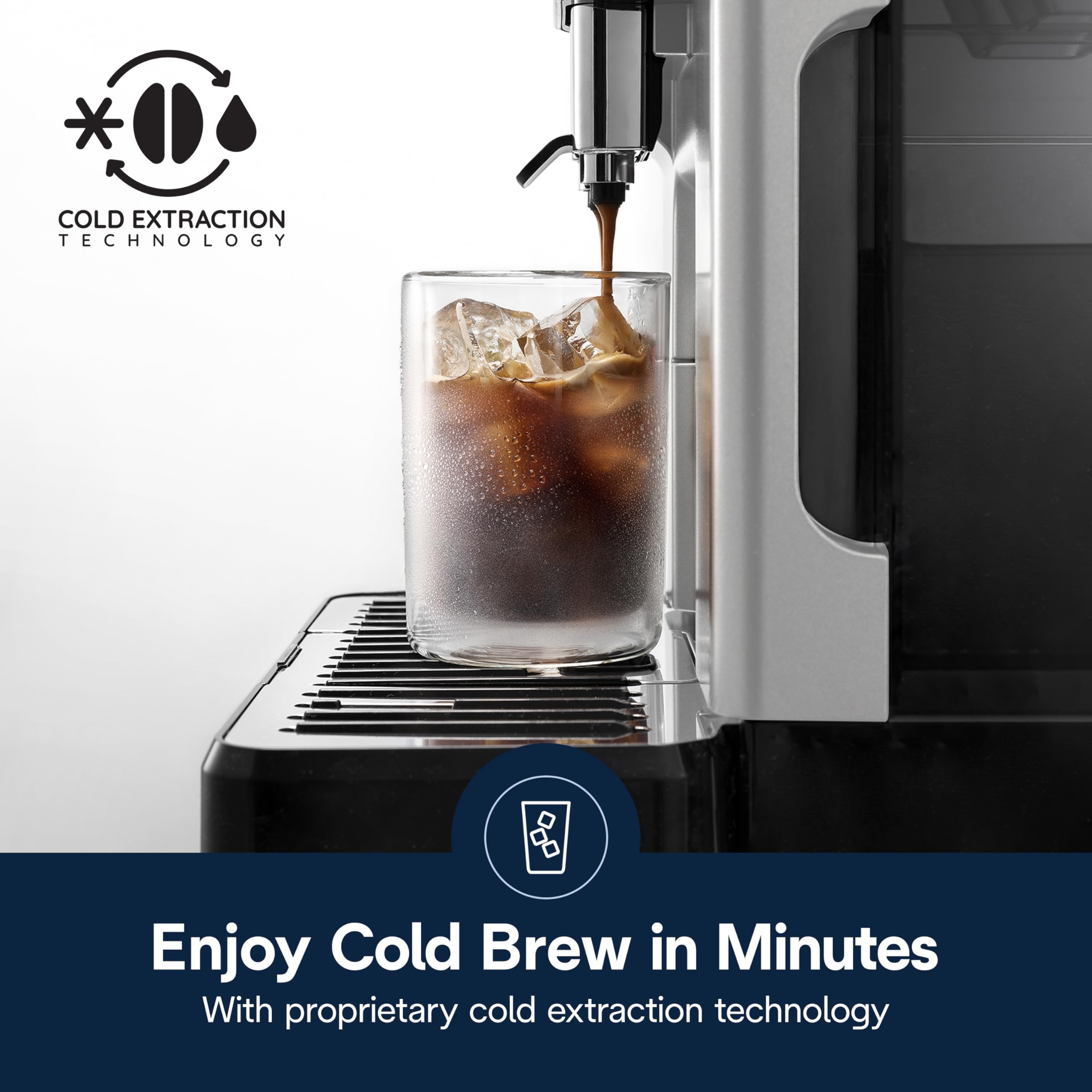 De'Longhi Eletta Explore — Super-Automatic Espresso Machine with Cold Brew