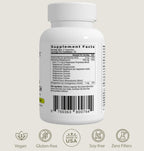 BIOptimizers Magnesium Breakthrough supplement bottle showing supplement facts and dietary icons
