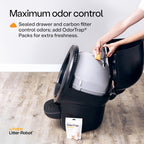 Whisker Litter-Robot 4 supply bundle with self cleaning litter robot and OdorTrap pack